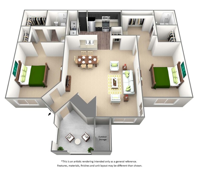 Floorplan - The Willows on Rosemeade