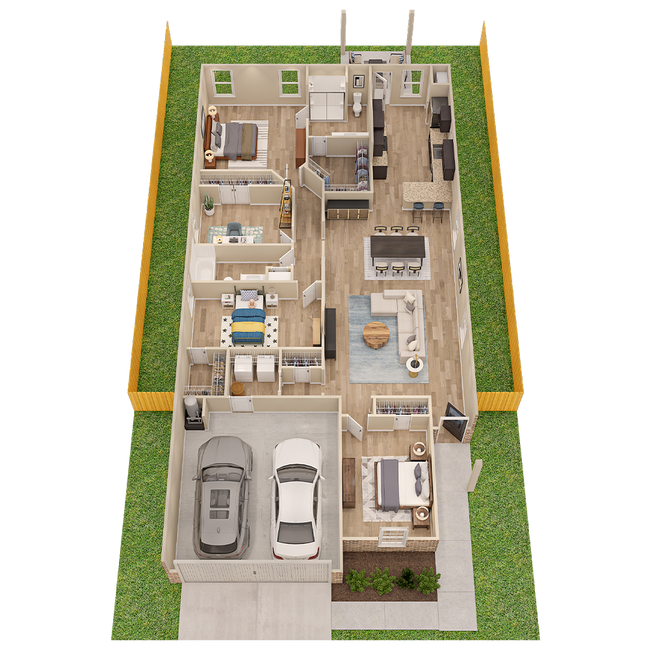 Floorplan - The Collective at Bauer Landing