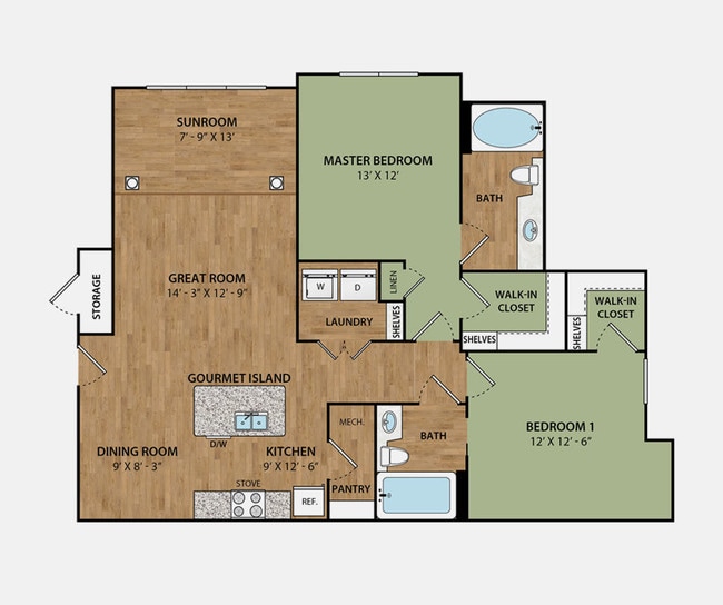 Floorplan - Enclave Blythewood Crossing Phase II