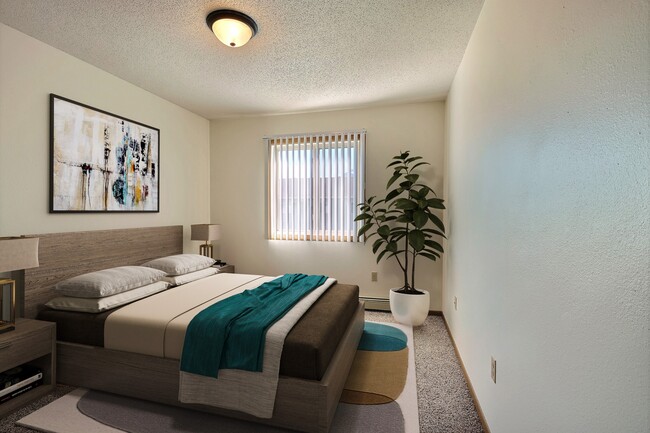 Fargo, ND Sterling Park Apartments | Bedroom - Sterling Park