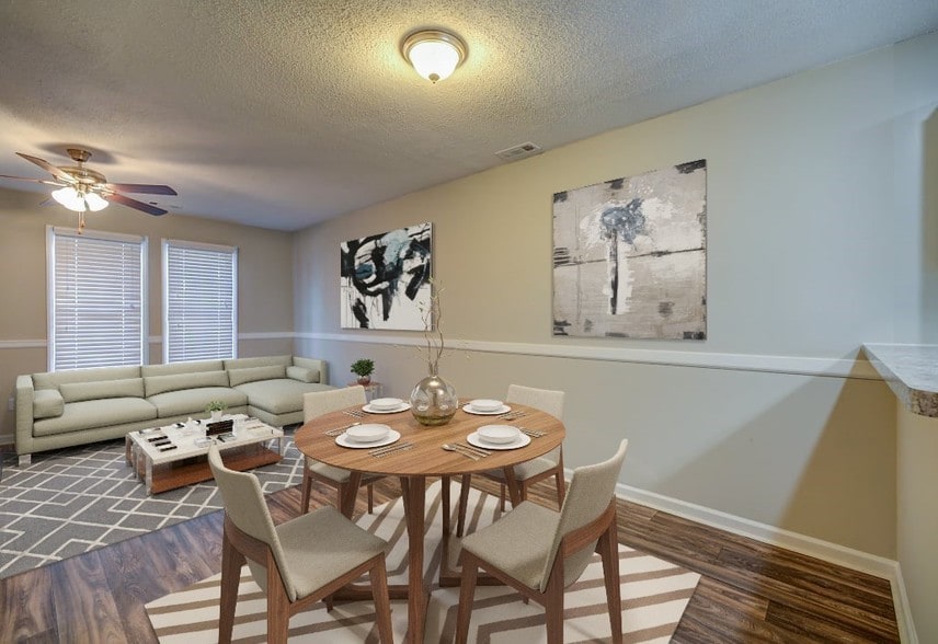 Living Room - Forest Edge Townhomes