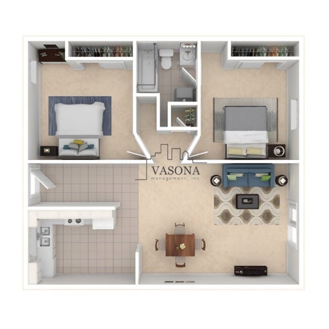 Floorplan - St Moritz Apartments