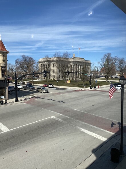 View from living room window. - 104 S Main