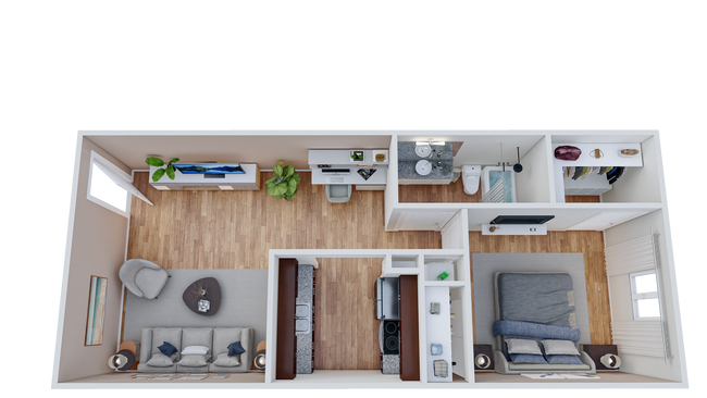 Floorplan - Element Austin Apartments