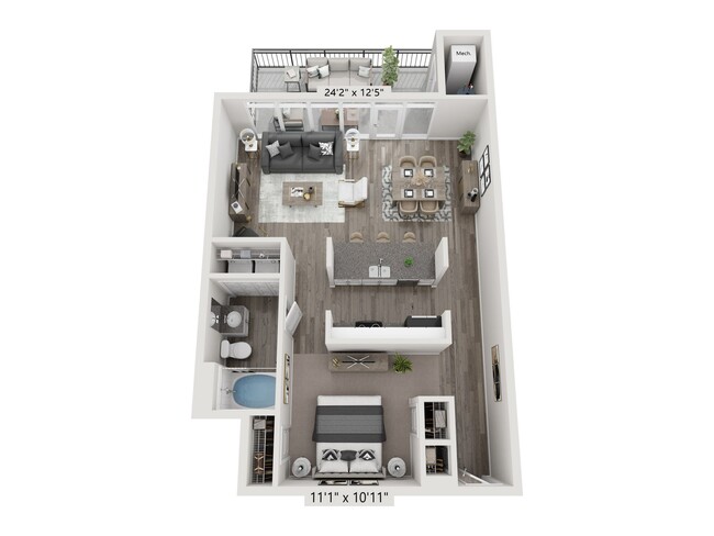 Floorplan - City Gate Apartment Homes