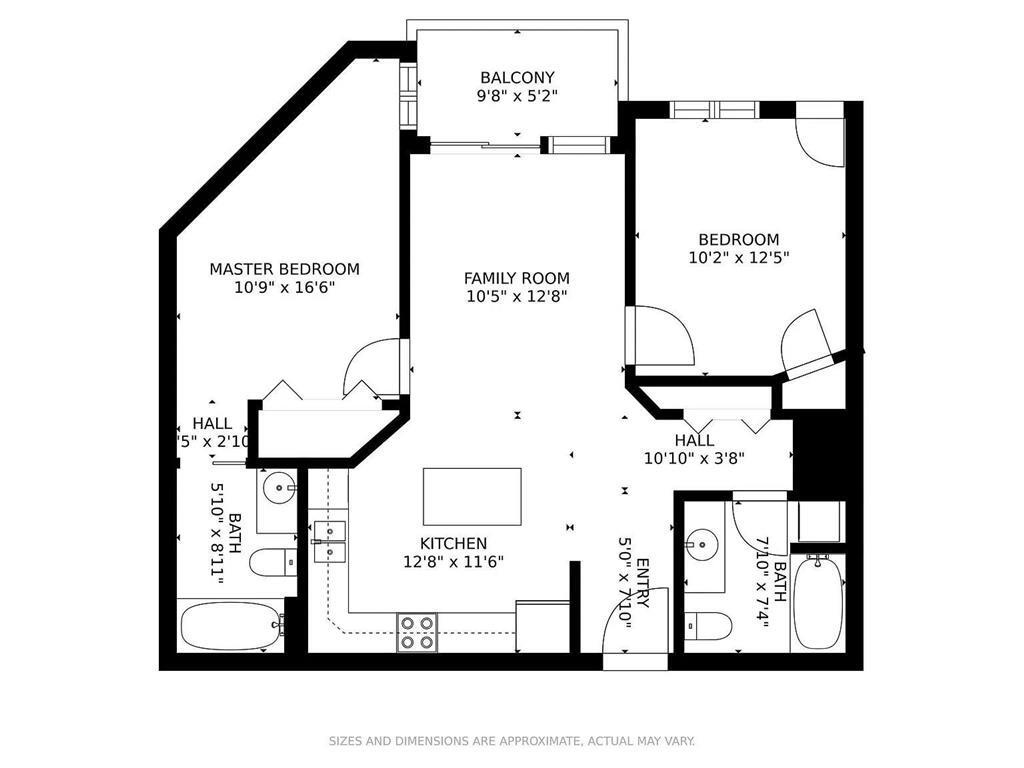 Unit Layout - 2600 University Ave SE