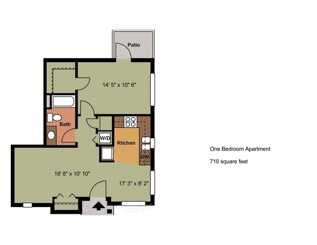 Floorplan - Kissel Hill Apartments