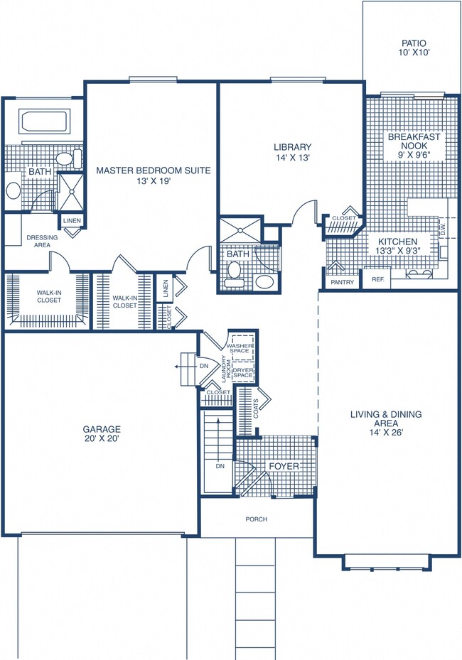 Floorplan - Covington Club Luxury Homes