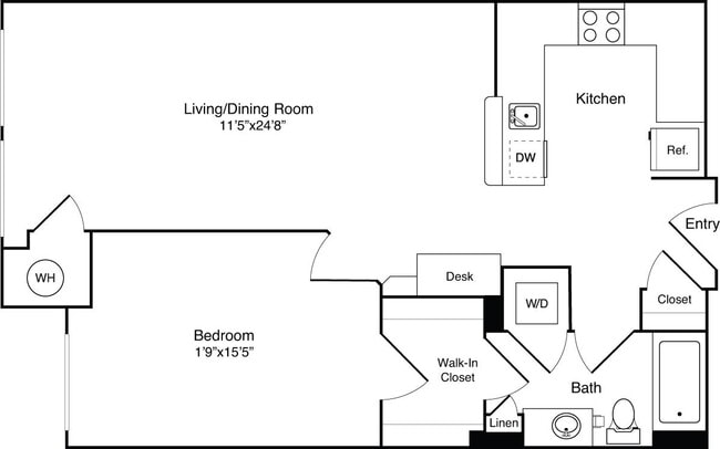 Floorplan - The Prime at Arlington Courthouse