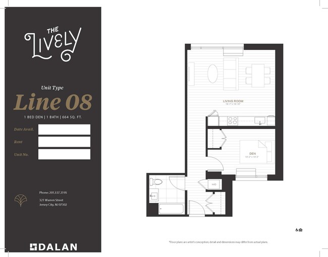 Floorplan - The Lively