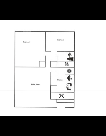 Two Bedroom One Bath - Timbers North