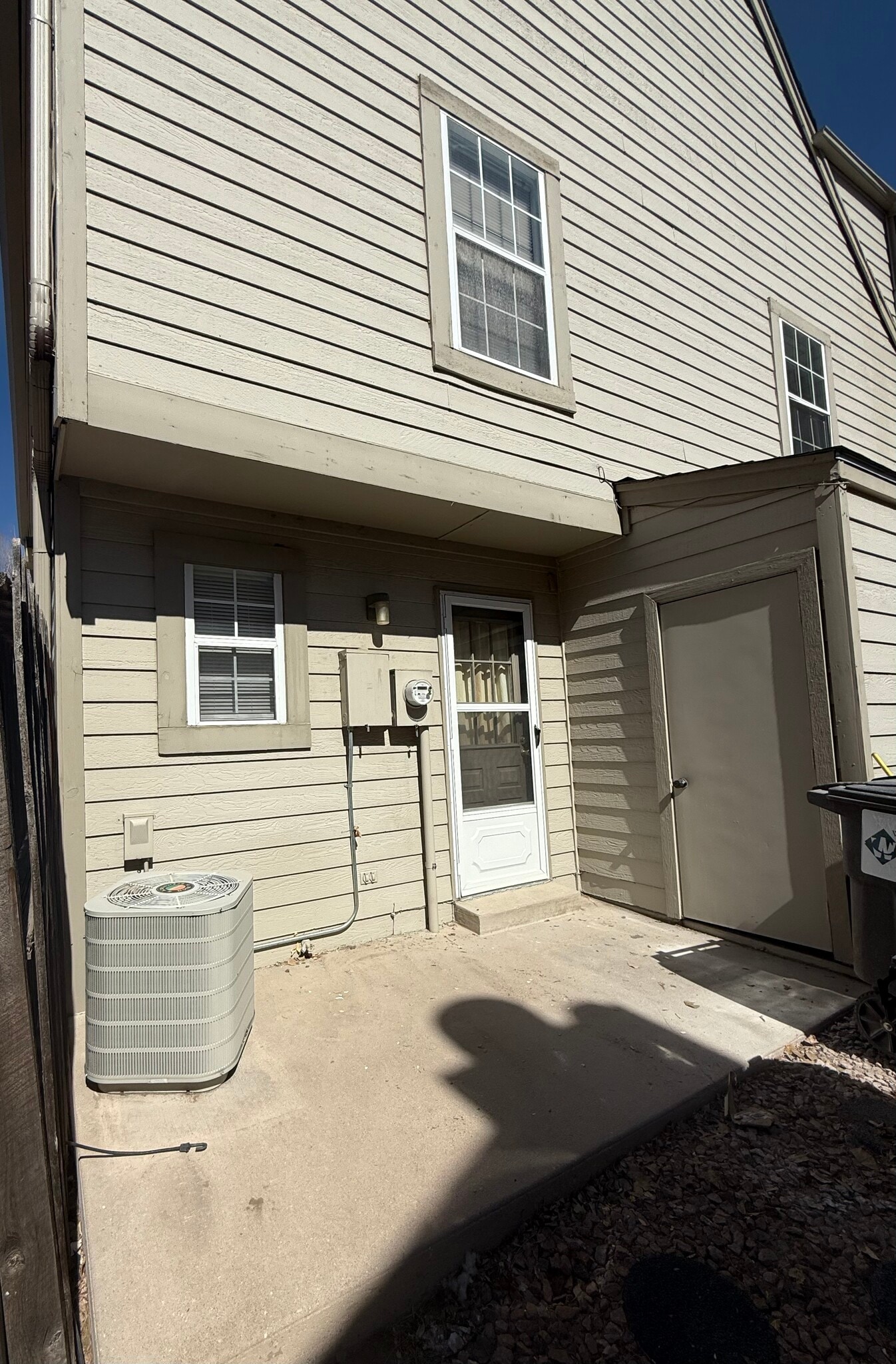 Outdoor storage and patio - 3654 Queen Anne Way