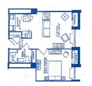 1BR/1BA - The Canterbury House