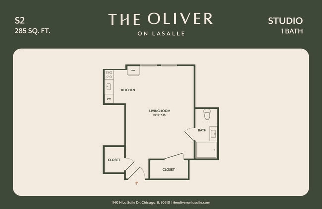 Floorplan - The Oliver on LaSalle