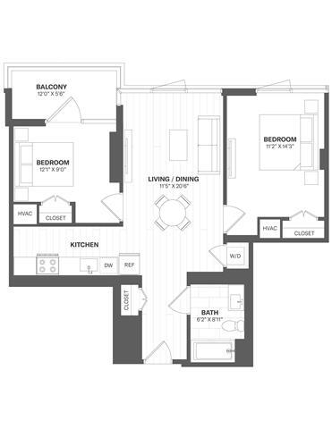 Floorplan - The Tides