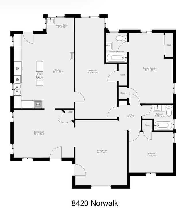 Building Photo - Large 3 Bedroom 2 Bath Front House!