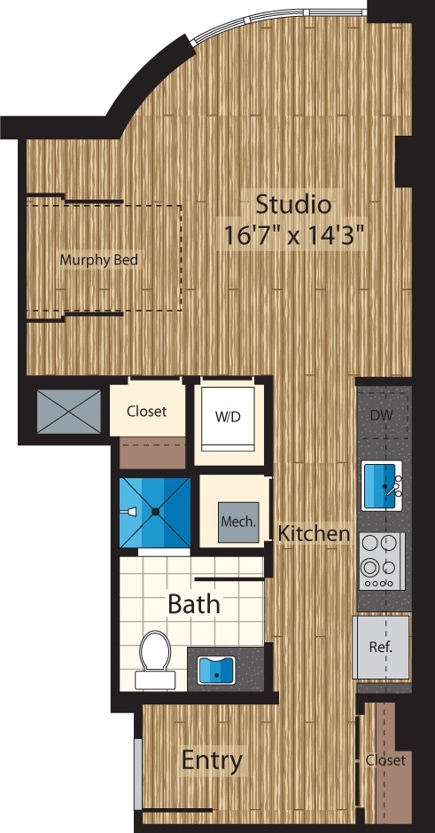 Floorplan - 425 Mass