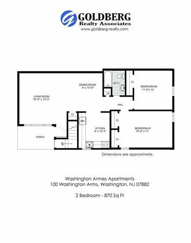 Floorplan - Washington Arms Apartments