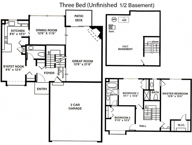 Floorplan - Weatherstone Townhomes