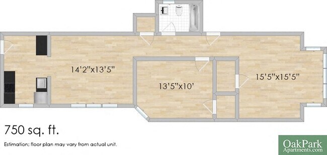 Floorplan - 302-312 Washington Blvd. and 337-345 S. Cuyler Ave.