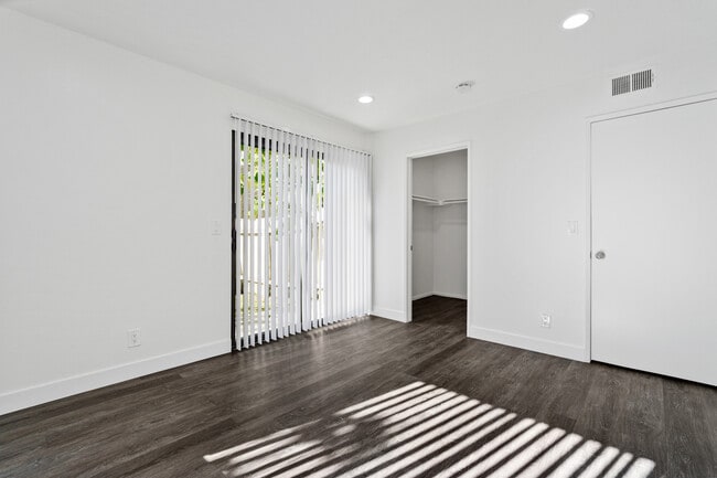 Walk-in closet and separate linen closet for storage - Whitaker Terrace