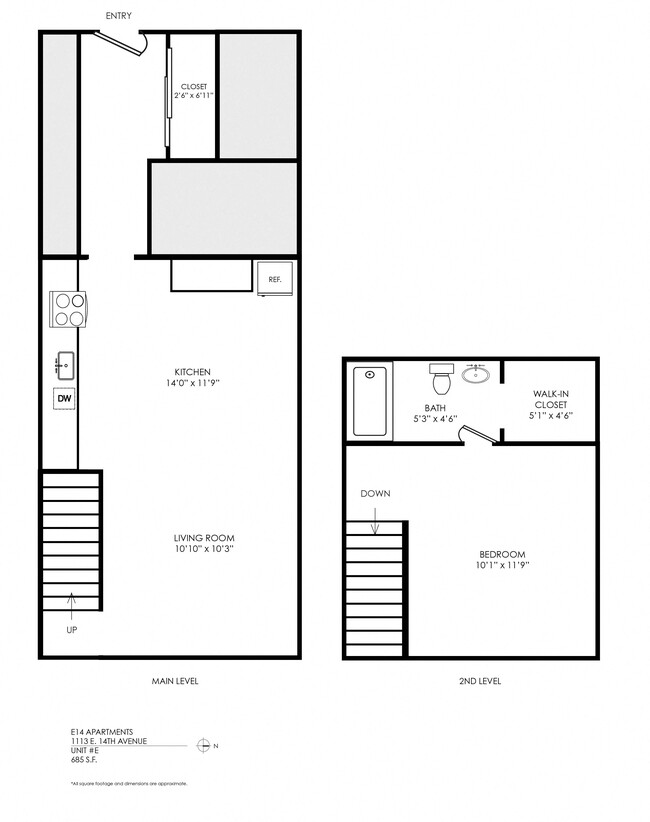 Floorplan - E14 Apartments