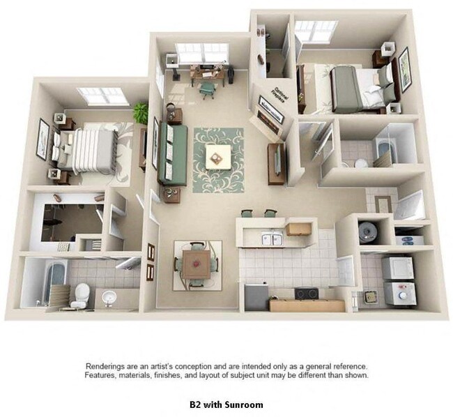 Floorplan - Estancia Apartments