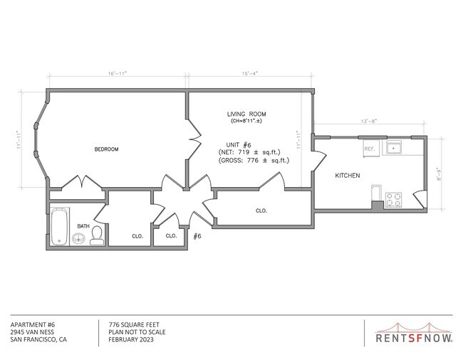 Floorplan - 2945 Van Ness