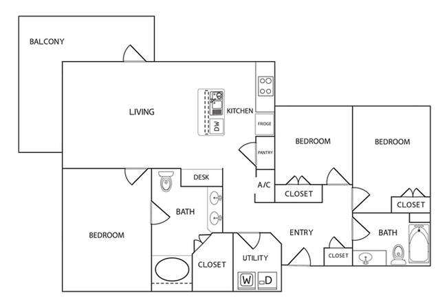 Floorplan - Century Palm Bluff