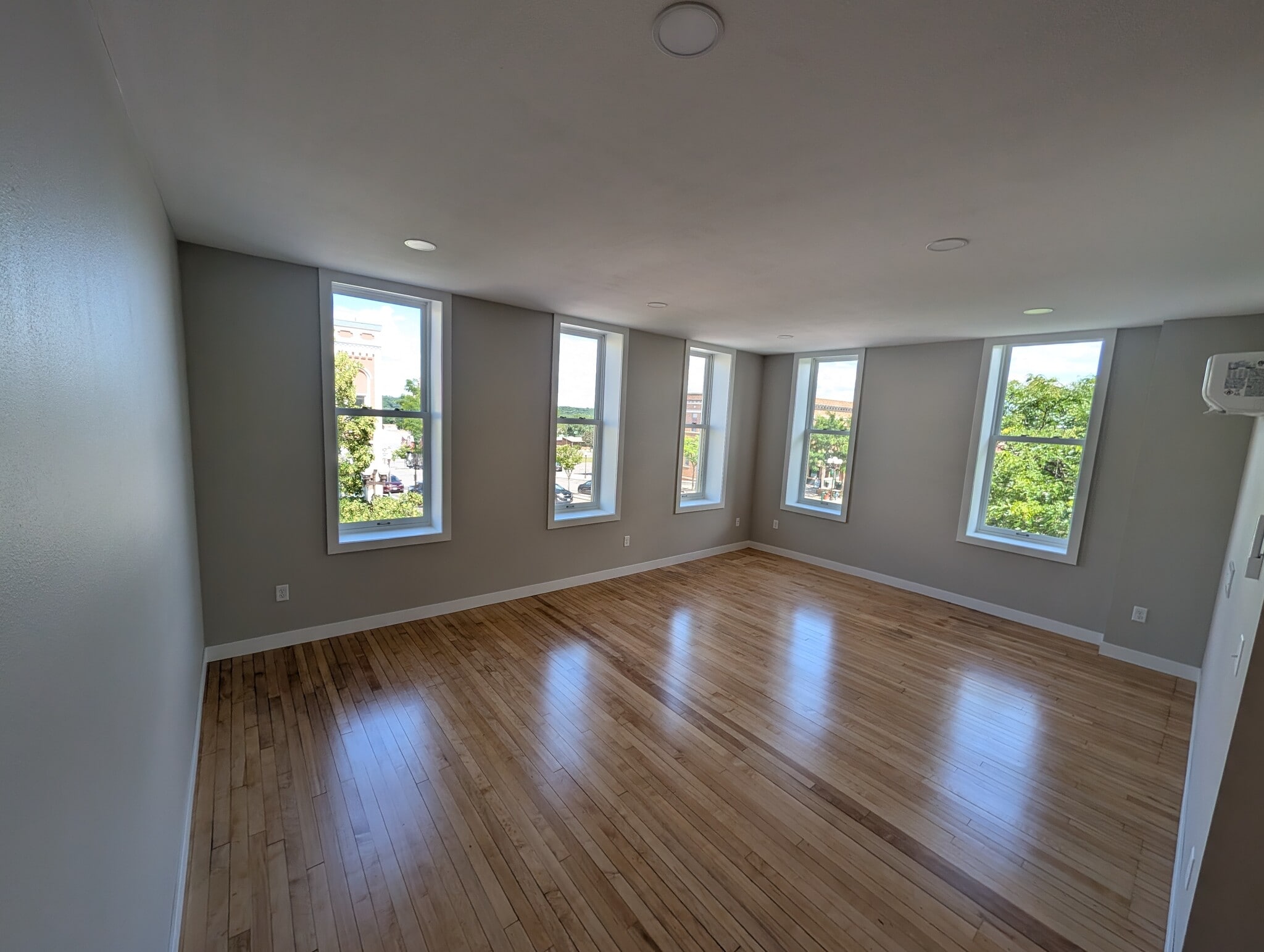 Living room/original hardwood floors - 1 N Minnesota St