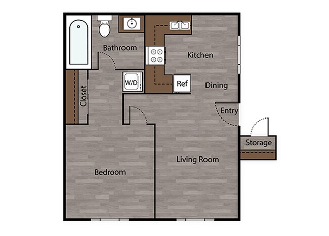 Floorplan - Gramercy Parc Senior Apartments