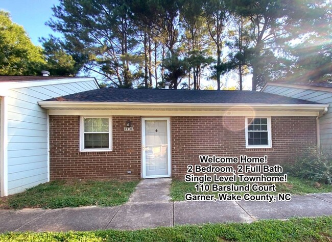 Primary Photo - Garner! Great Cul-De-Sac Location! 2 BR, 2...