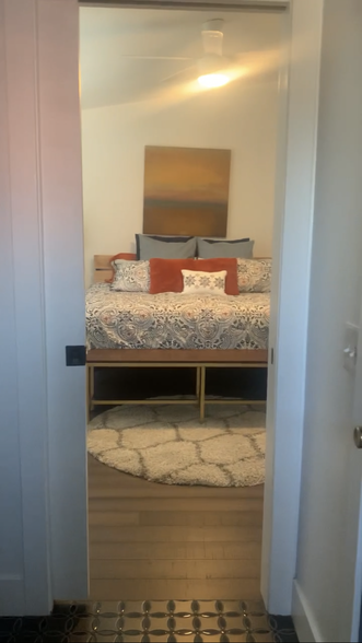 Large Double vanity bathroom with walk in closet in Primary Bedroom - 31903 Vineyard Ave