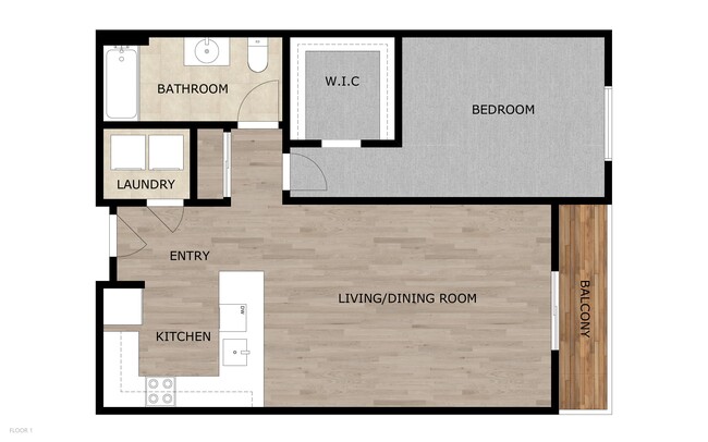 Floorplan - Gateway Plaza Apartments