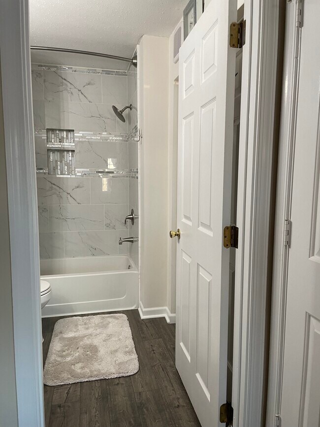 Custom high end Master Bath with new tile shower, vanity, fixtures, paint and flooring - 108 Prosperity Ave SE