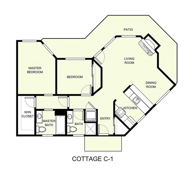 COTTAGE C-1 - Aspen View Senior Housing