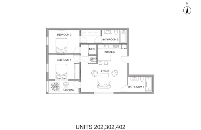 Floorplan - Cobblestone Lofts