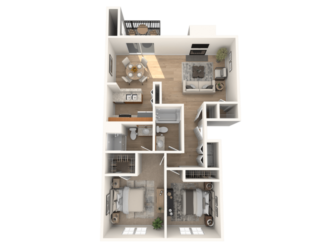 Floorplan - Sorelle Apartments