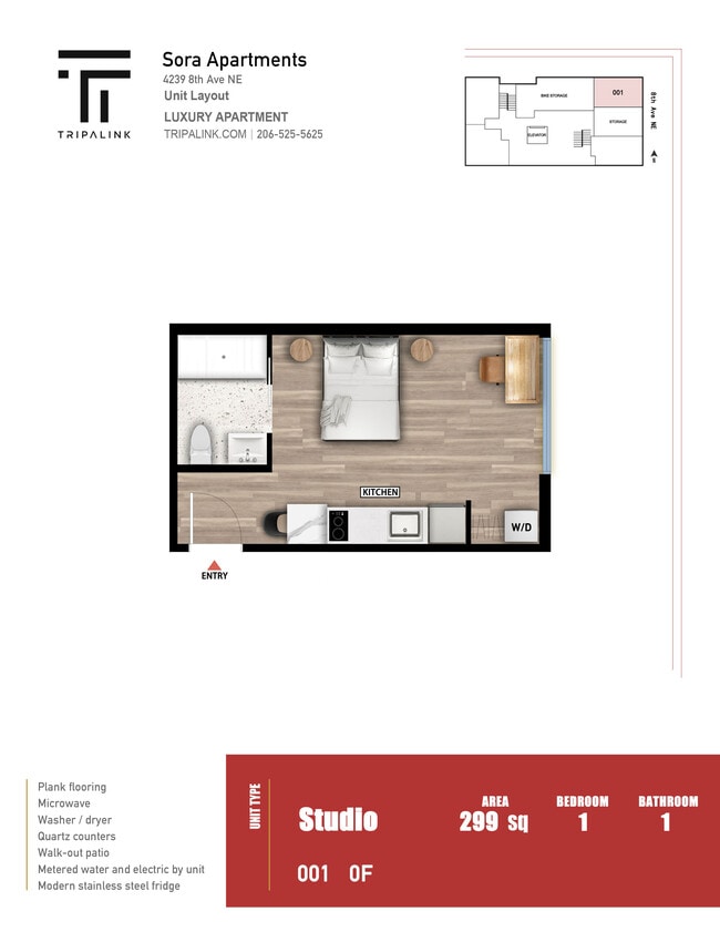 Floorplan - Sora Apartments