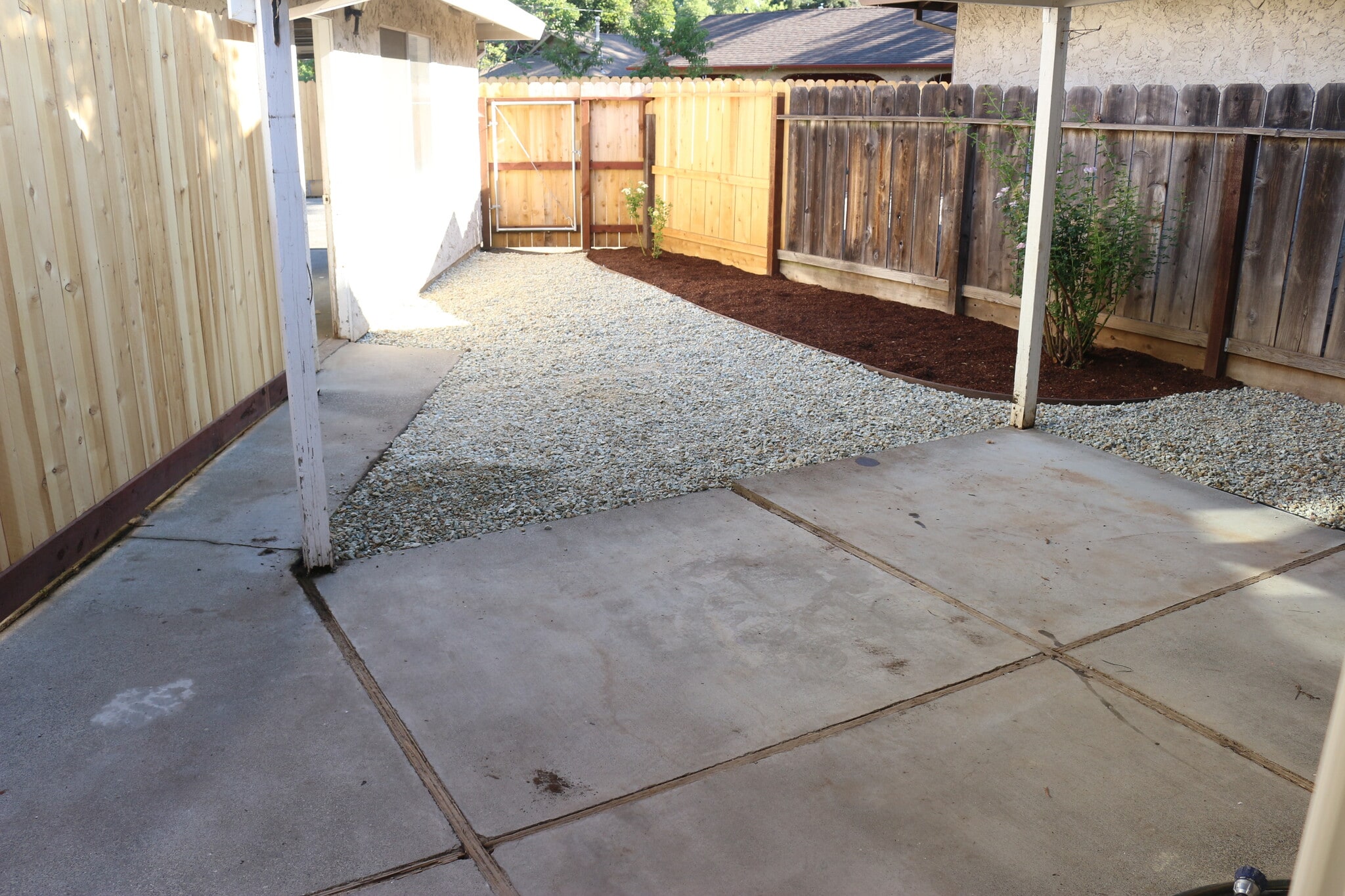 Rear Patio and Yard - 2210 Ceanothus Ave