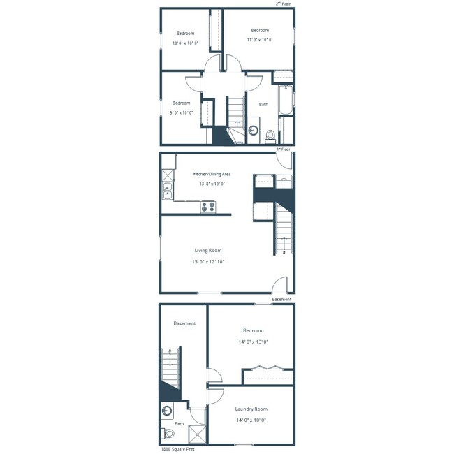 Floorplan - Valley Home Duplexes