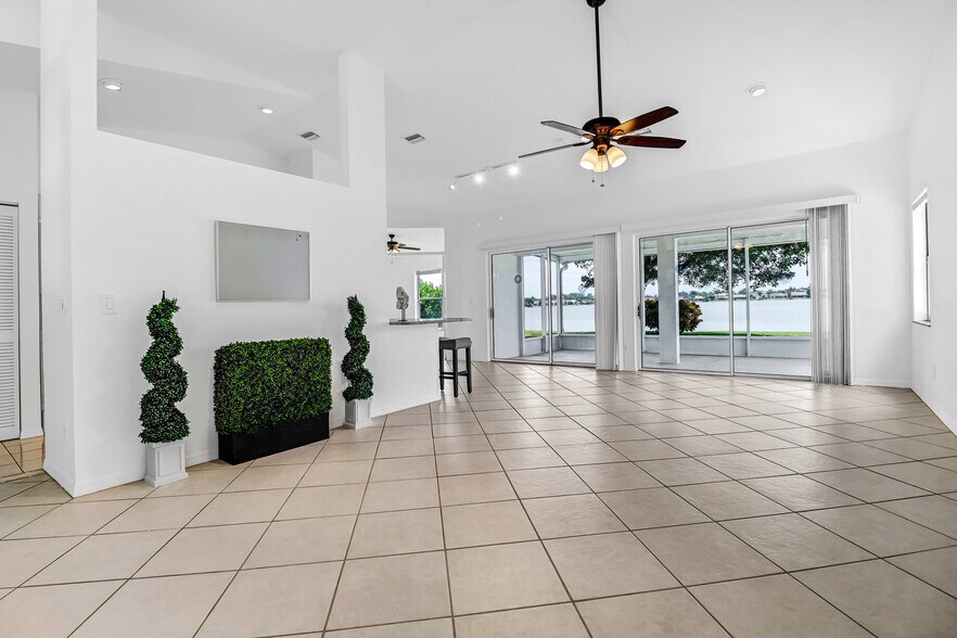 Views of lake from living room - 7023 Mill Pond Cir