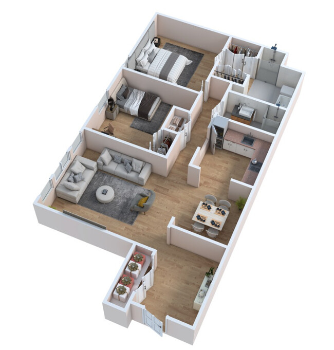 Floorplan - Woodmark at Daytona Beach