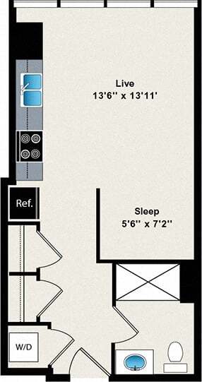 Floorplan - Reside on Green Street