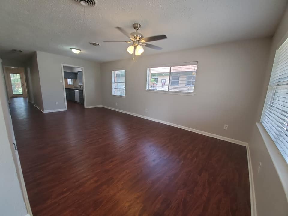 Vinyl flooring throughout the home; great natural lighting. - 6450 Lontos