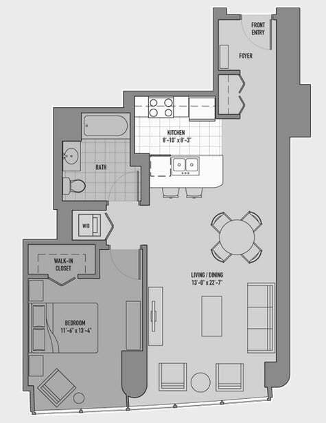 Floorplan - Atwater Apartments