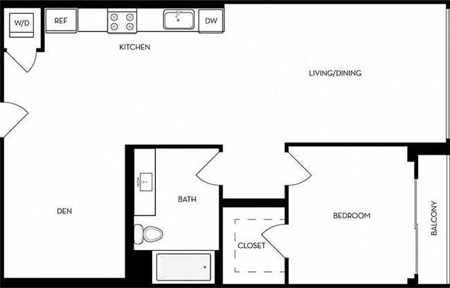 Floorplan - Mariposa on 3rd