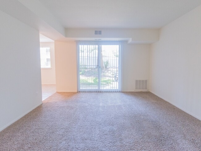 Sample Living Room - Willow Run Apartments