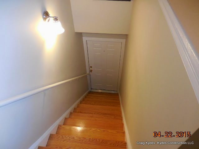 STAIRCASE TO FRONT DOOR - 143 Davenport Ave