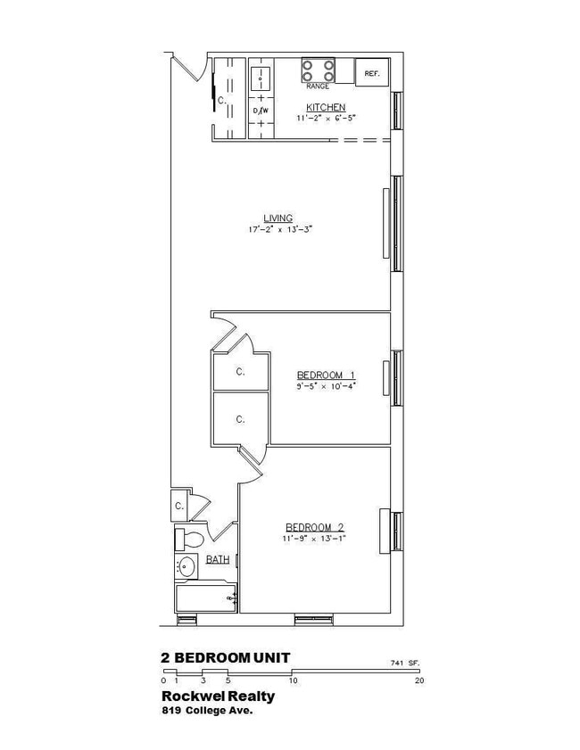 Interior Photo - 819 College Avenue